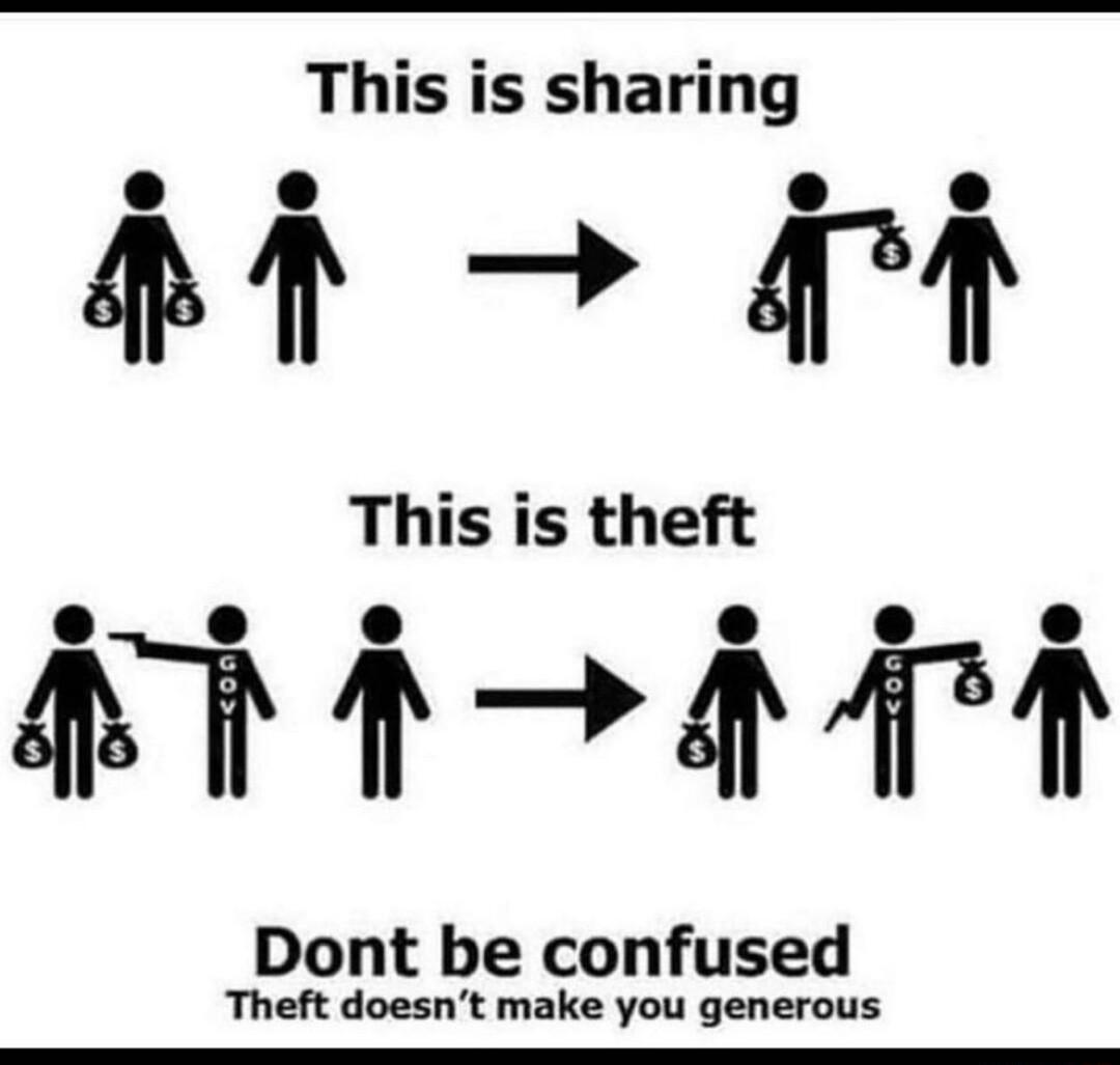 bt i Fih a 1t Dont be confused Theft doesnt make you generous
