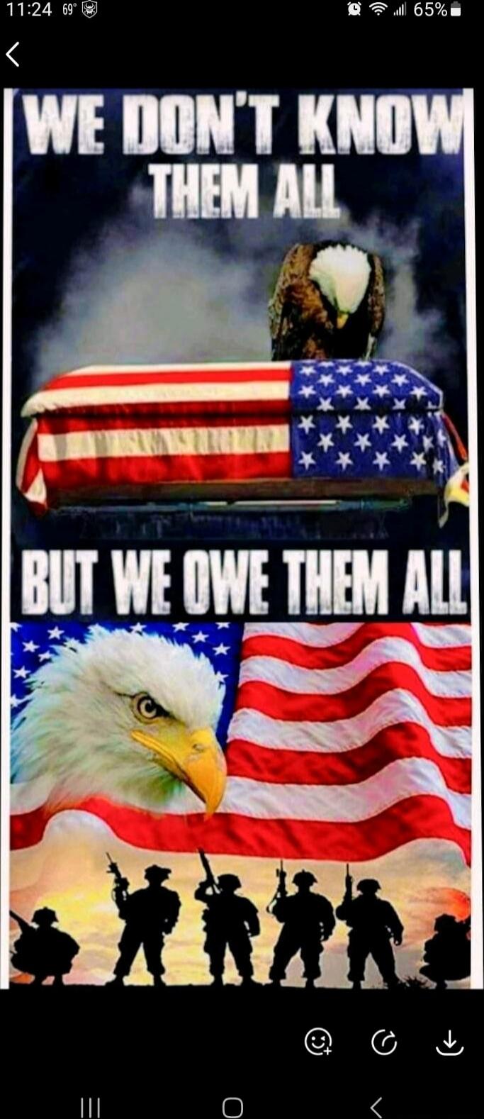 WE DON'T KNOW THEM ALL BUT WE OWE THEM ALL