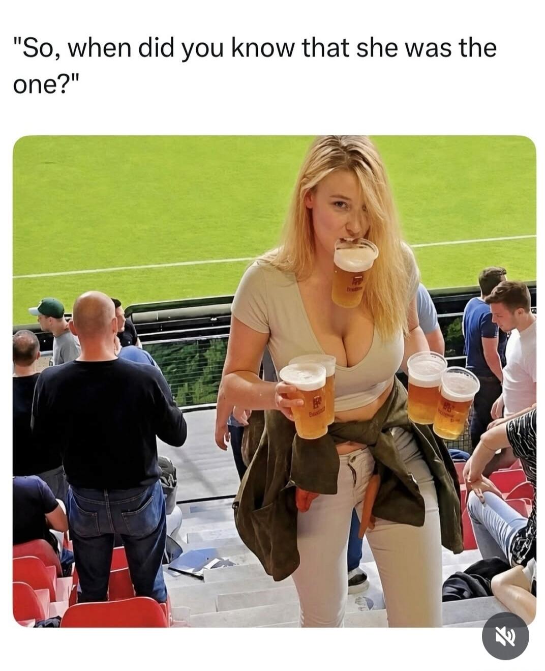 So, when did you know that she was the one?