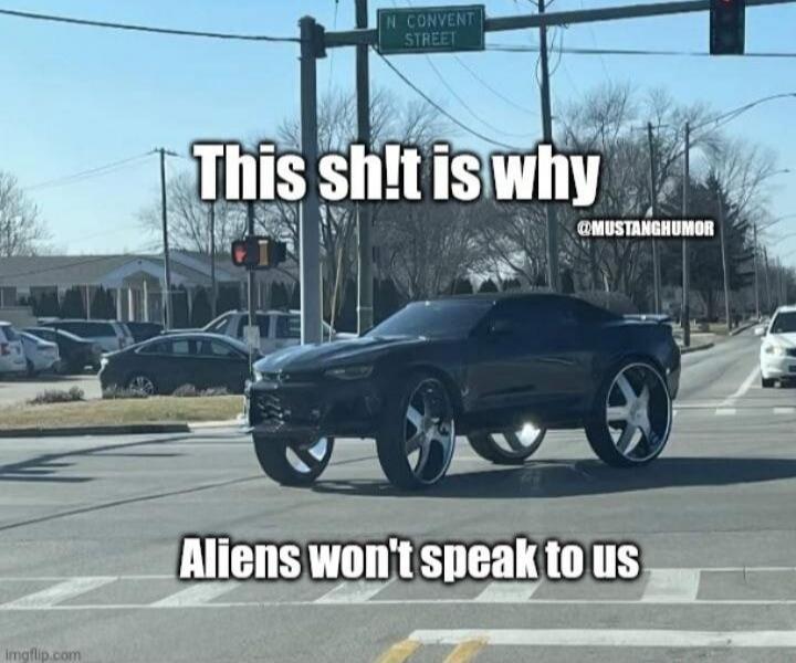 This sh!t is why Aliens won't speak to us