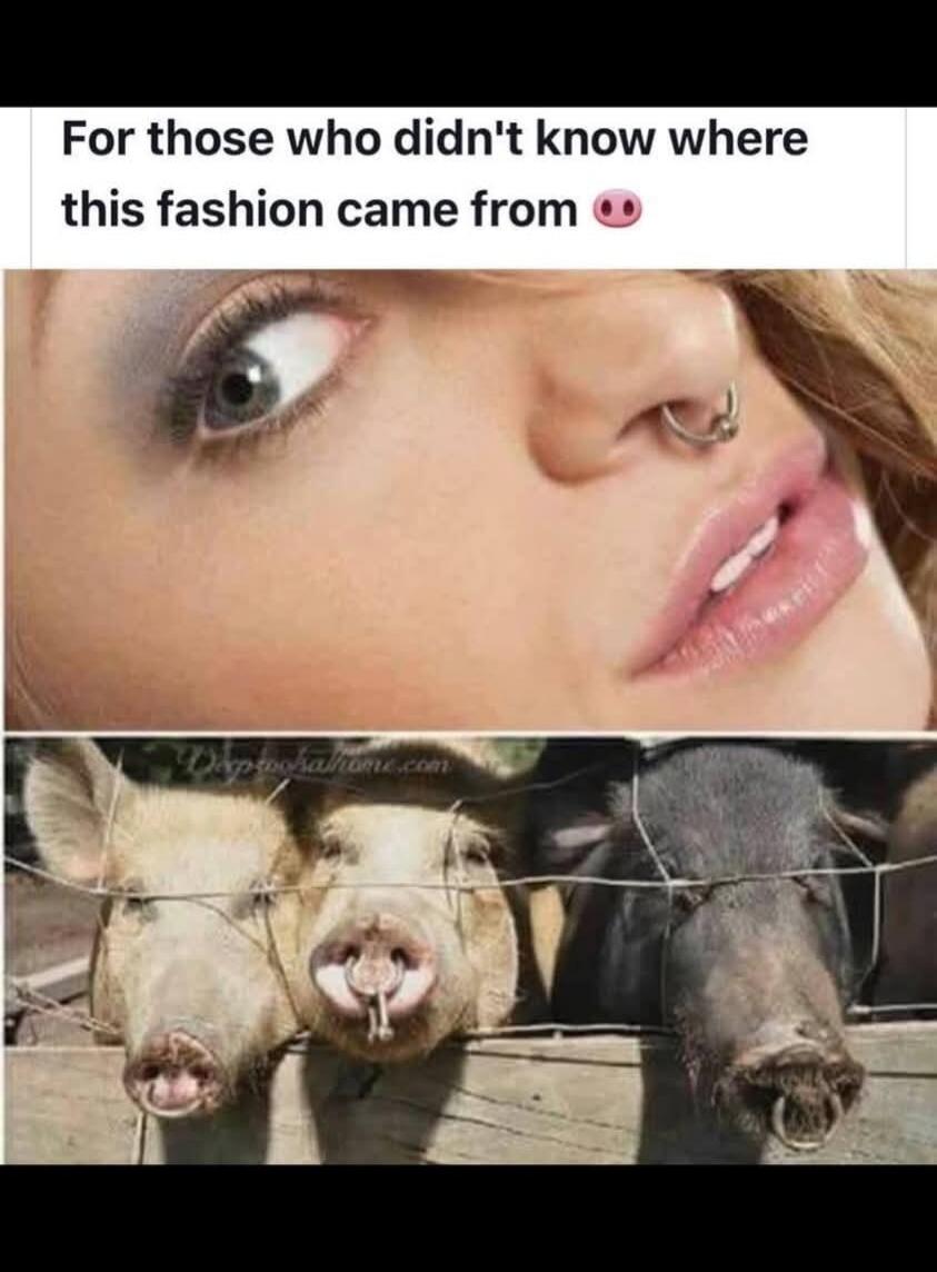 For those who didn't know where this fashion came from