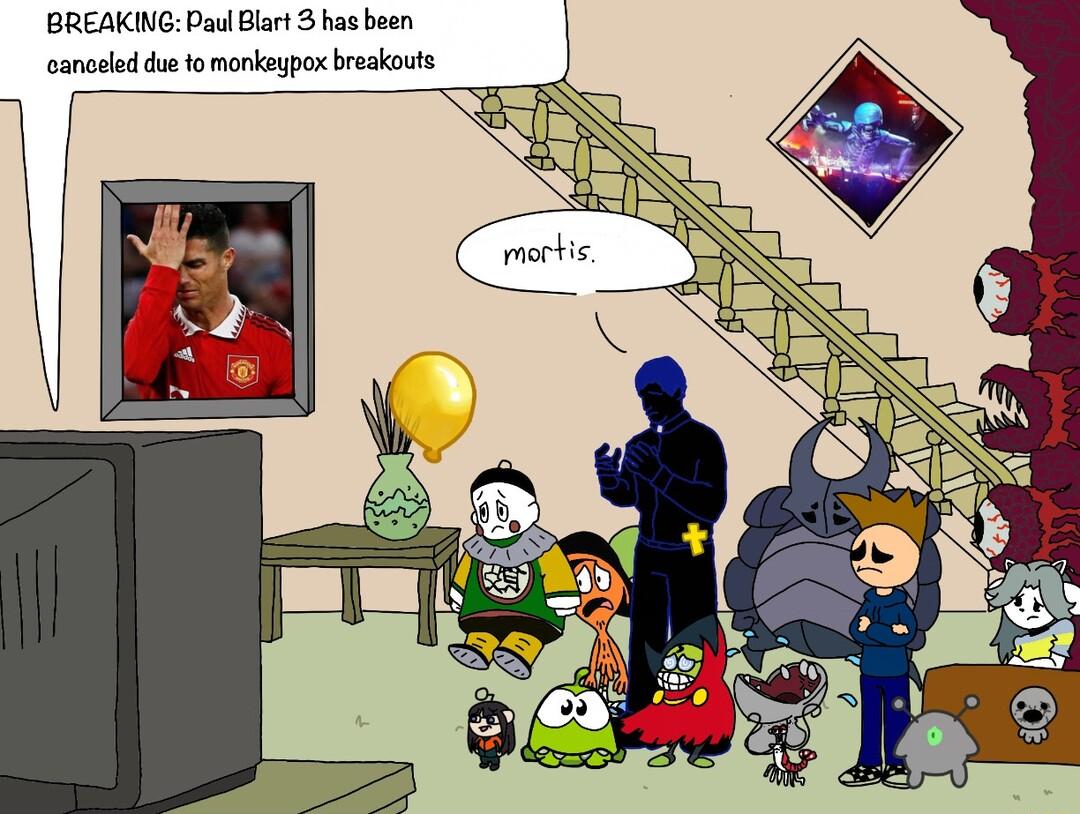 BREAKING Paul Blart 3 bas been cancaled due tomonkaypox breakouts