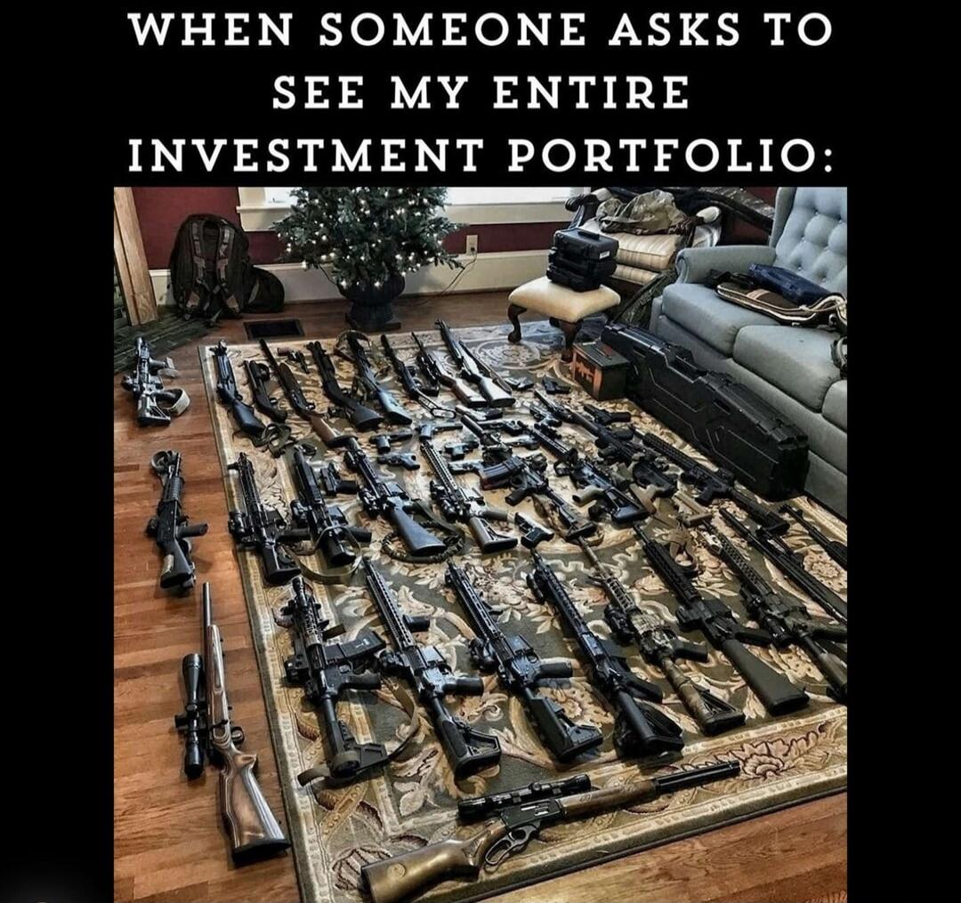 WHEN SOMEONE ASKS TO SEE MY ENTIRE INVESTMENT PORTFOLIO: