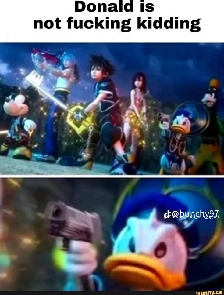 Donald is not fucking kidding fgm 1 sQunchydl v e v S A