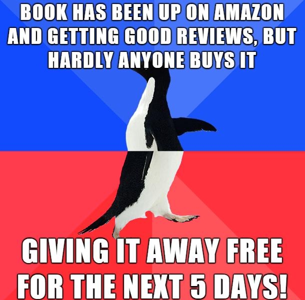 BOOK HAS BEEN UP ONAMAZON AND GETTING GOOD REVIEWS BUT HARDLY ANYONEBUYSIIT GIVING IT AWAY FREE FOR THE NEXT 5 DAYS