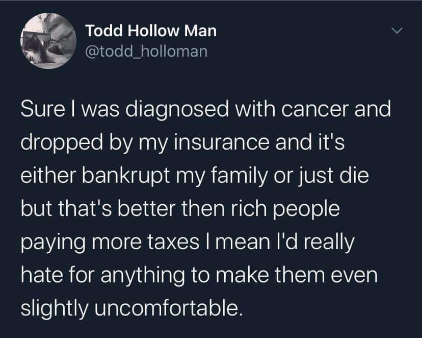 f Relele NI AVETy CeTee M sToIeagkTal SR AK ETealoRITe AWV aRerTa el g o folfooolToNANATRSUTalelR Tale NigS either bankrupt my family or just die but thats better then rich people o ialeRaplo CRENCINNNEE NN N TI hate for anything to make them even Sifeg1tVAUIglefelagiege o