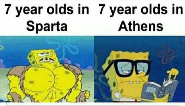 7 year olds in 7 year olds in Sparta Athens