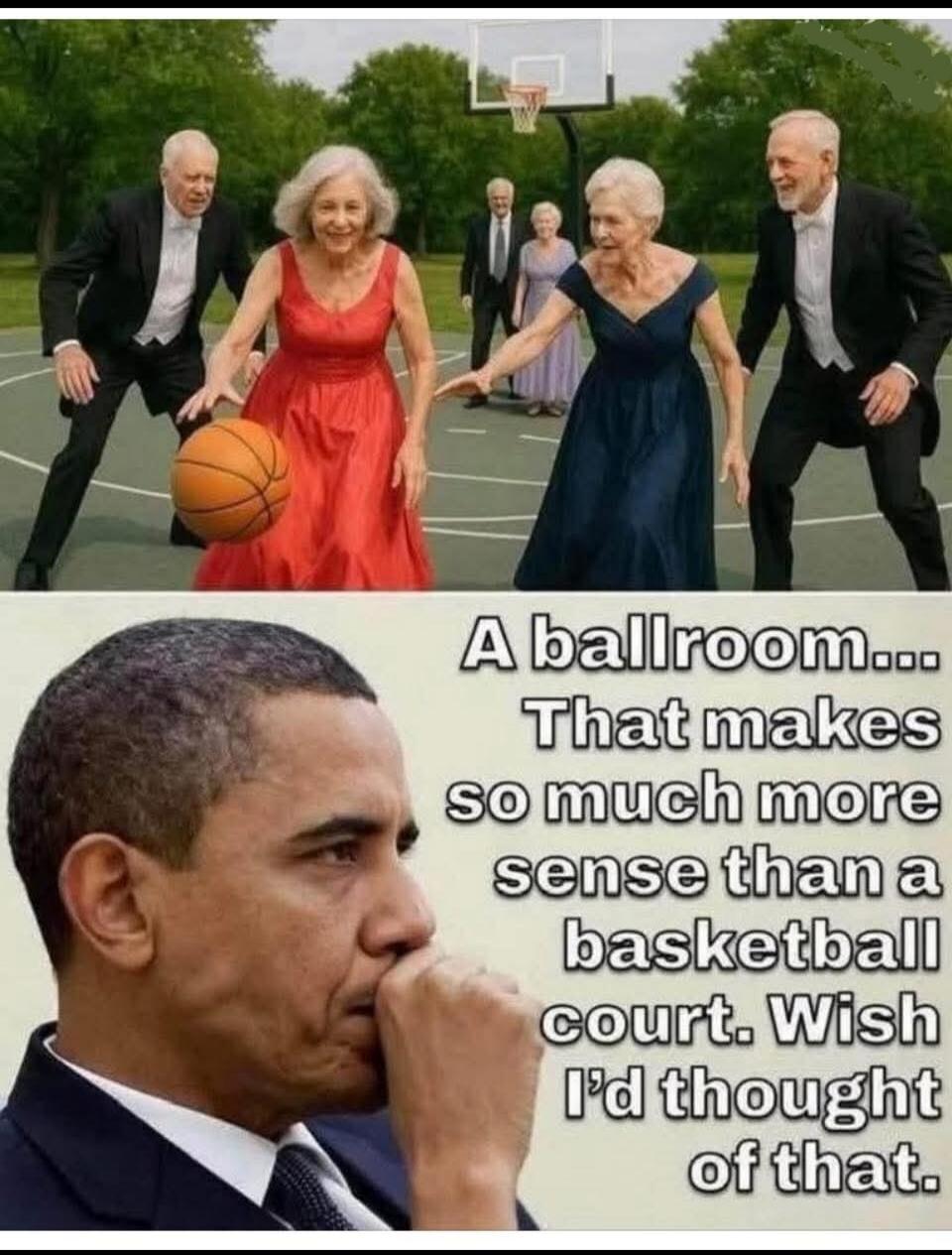 A ballroom... That makes so much more sense than a basketball court. Wish I'd thought of that.