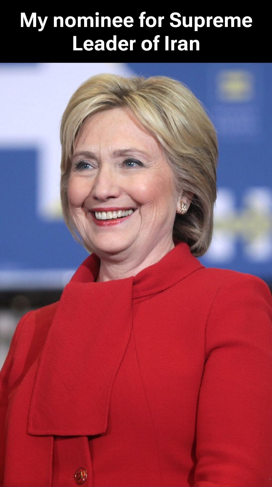 My nominee for Supreme Leader of Iran