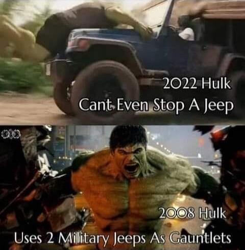 4 2022 Hulk Cant EvenyStop A leep 2 XSRS Uses 2 Mllutary Ieeps As A ntlets