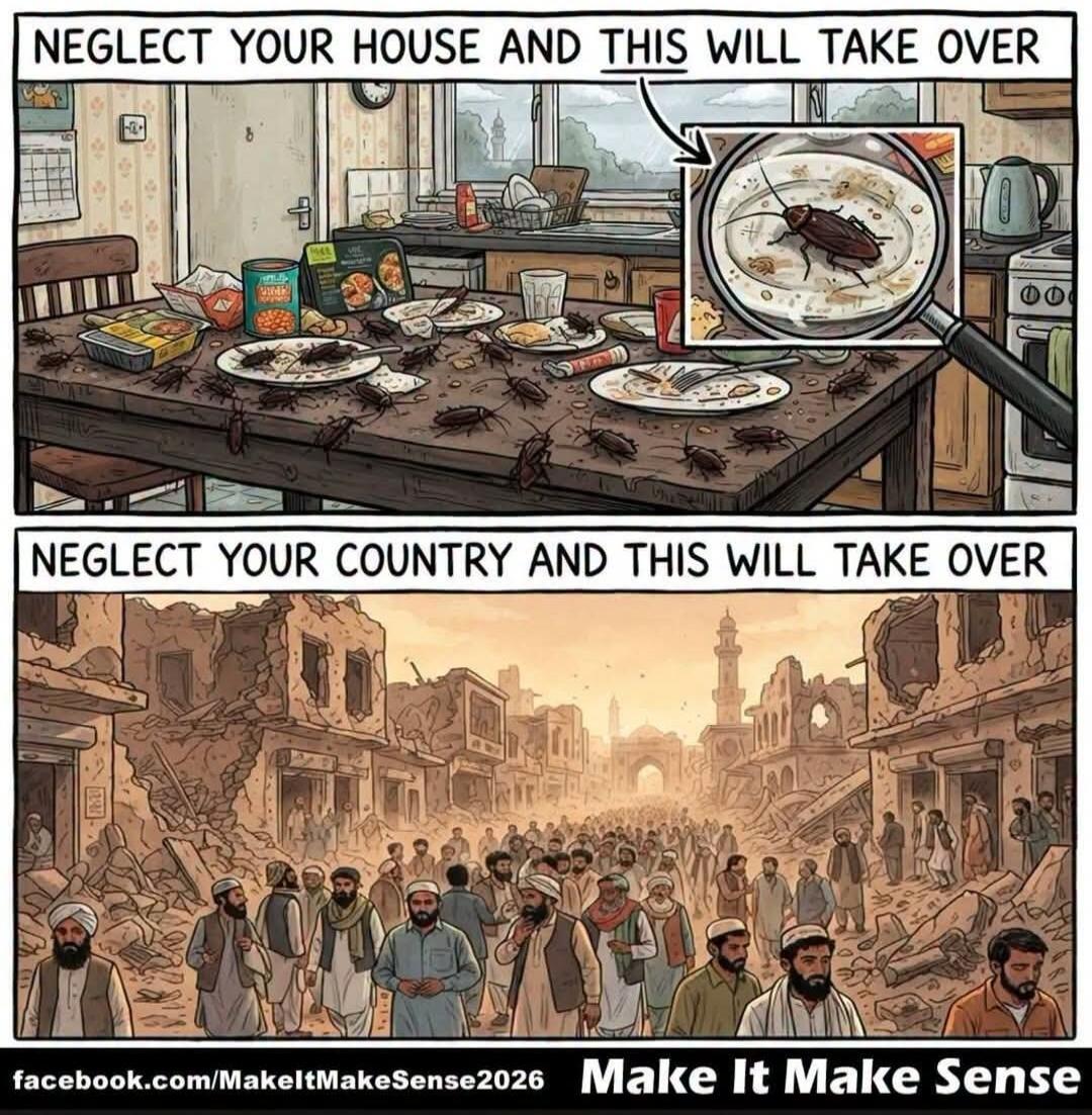 NEGLECT YOUR HOUSE AND THIS WILL TAKE OVER NEGLECT YOUR COUNTRY AND THIS WILL TAKE OVER