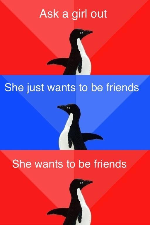 Ask a girl out SIS T IR 0N of W dTale S She wants to be friends