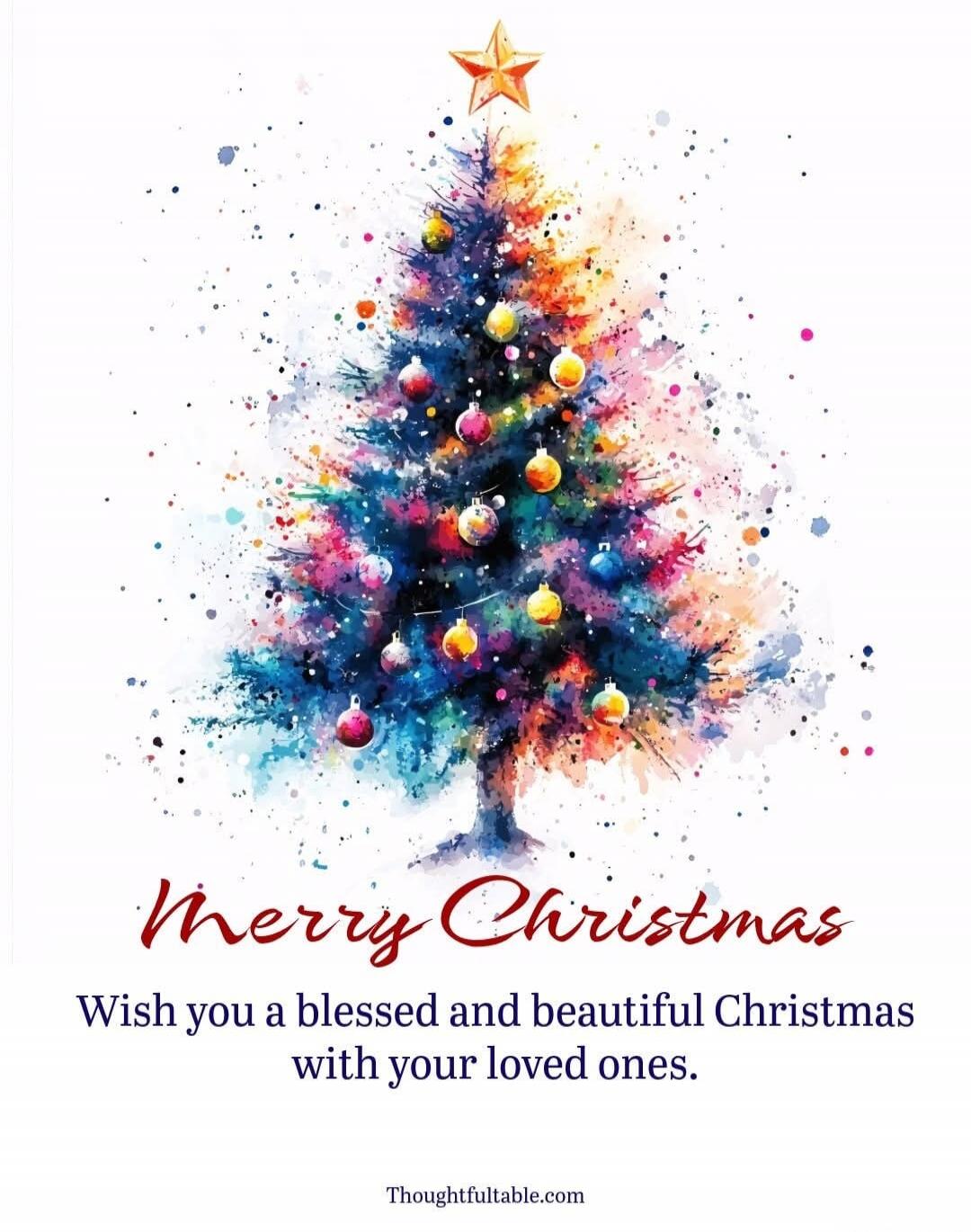Merry Christmas
Wish you a blessed and beautiful Christmas with your loved ones.
Thoughtfultable.com