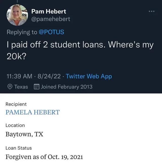 6 Pam Hebert J P he rt W WeFTTo Mol b22 Ve Ty Al o T SMMIV o TT N 1 plols ciplent PAMELA HEBERT ion Baytown TX en as of Oct 19 2021