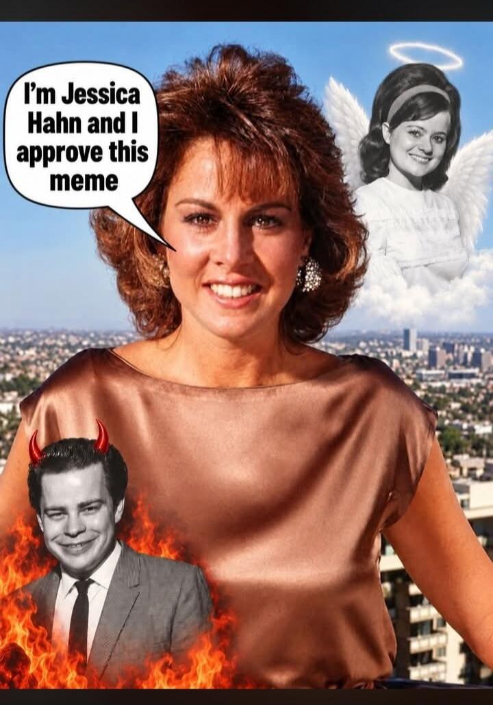 I'm Jessica Hahn and I approve this meme