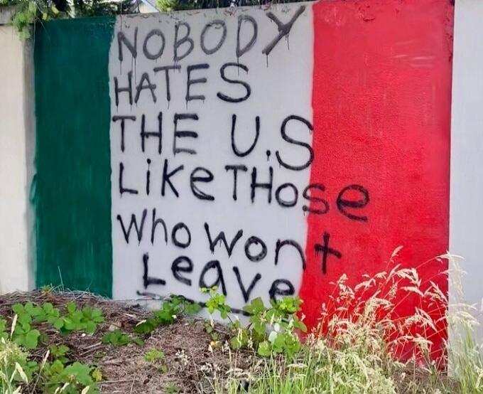 NOBODY HATES THE U.S Like THOSE Who won't Leave