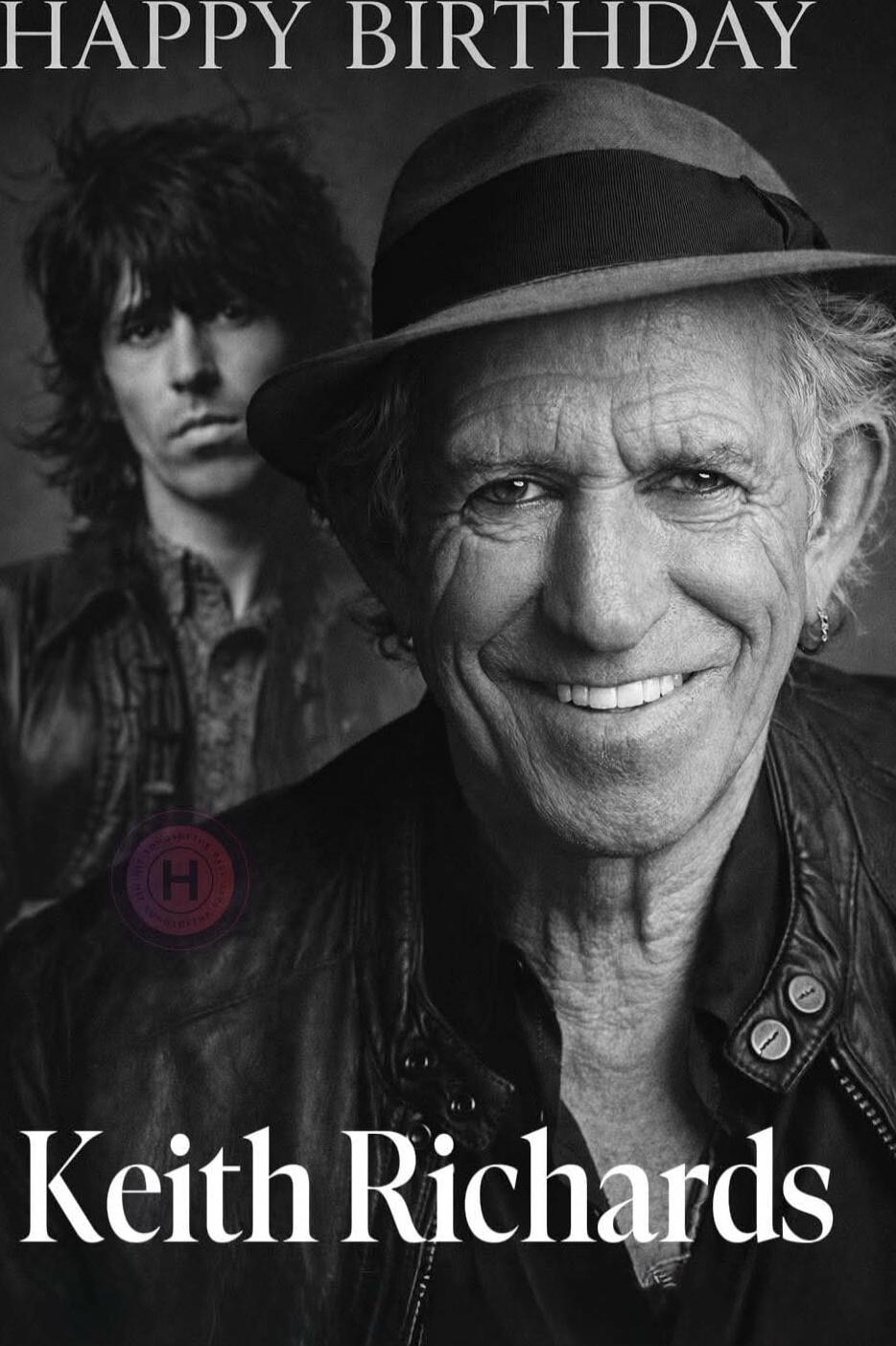 HAPPY BIRTHDAY
Keith Richards
