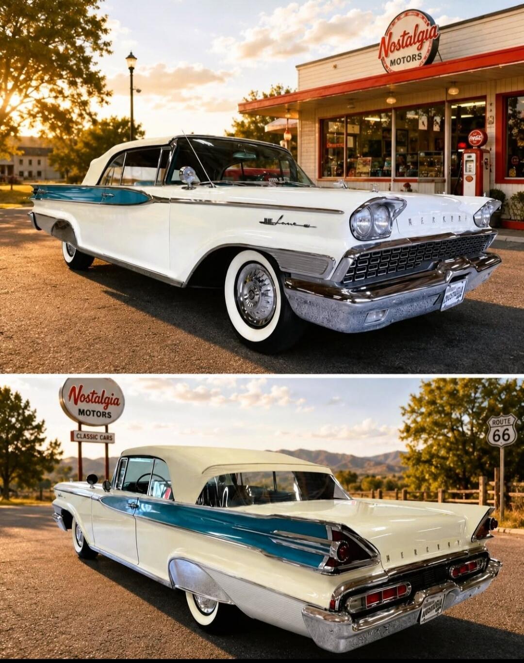Nostalgia MOTORS MERCURY Nostalgia MOTORS CLASSIC CARS ROUTE 66