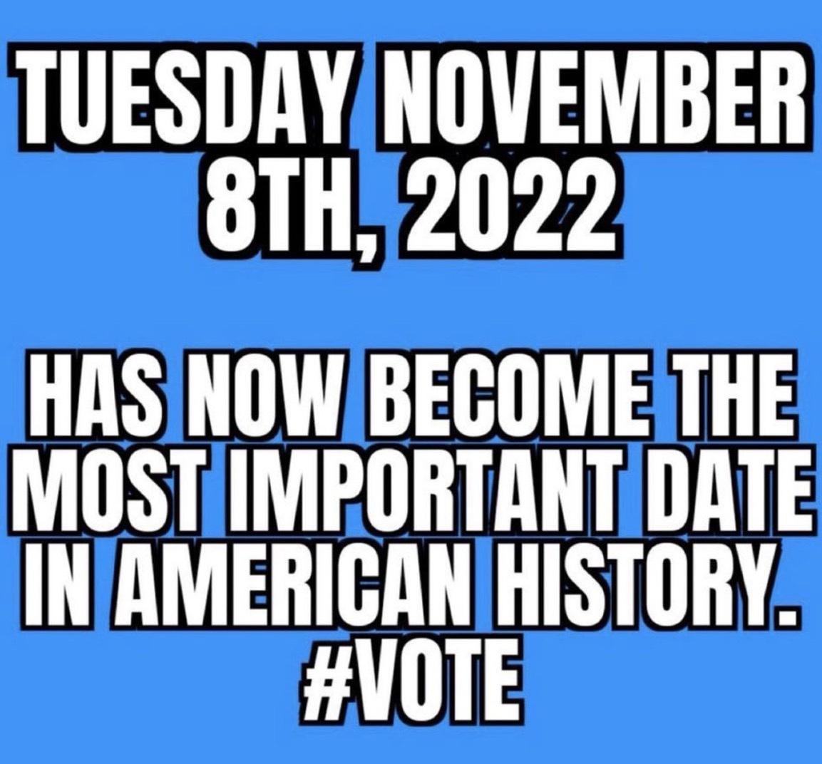 TUESDAYNOVEMBER 8TH2022 MllSTlIMPOIiTIITIIlTE INJAMERICANHISTORY