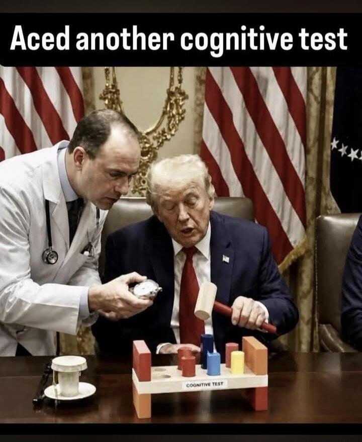 Aced another cognitive test