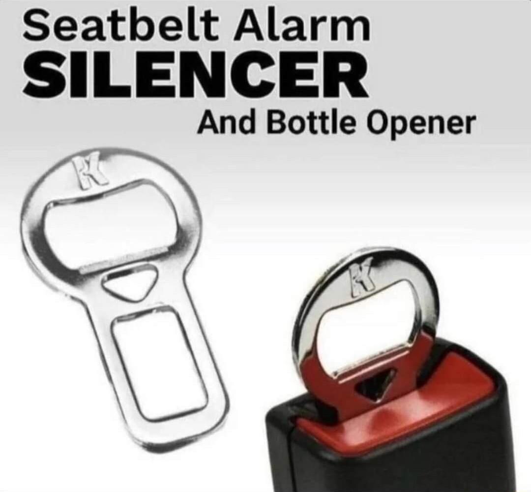 Seatbelt Alarm SILENCER And Bottle Opener