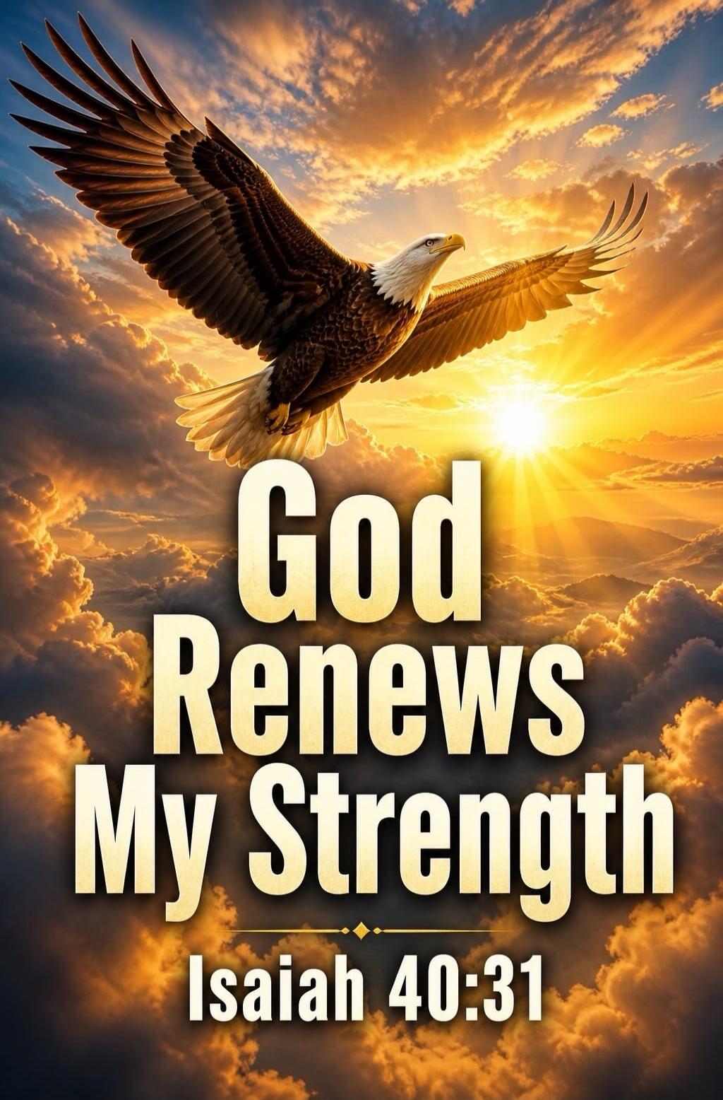 God Renews My Strength Isaiah 40:31