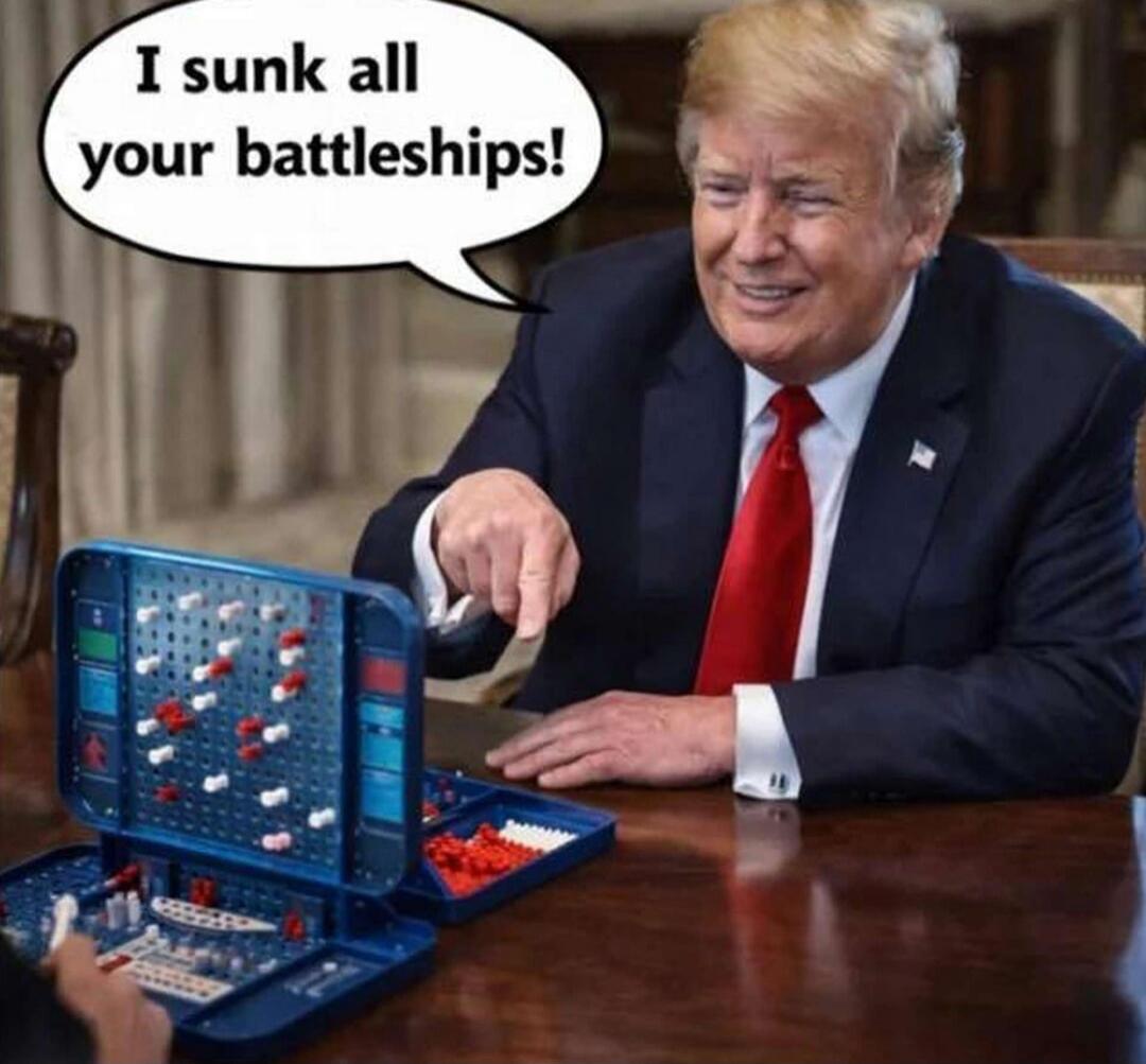 I sunk all your battleships!