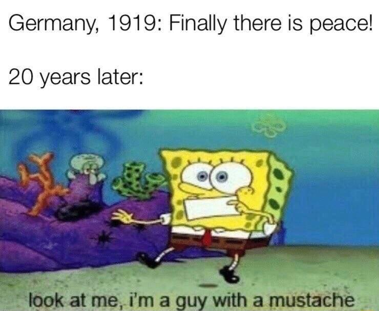 Germany 1919 Finally there is peace 20 years later