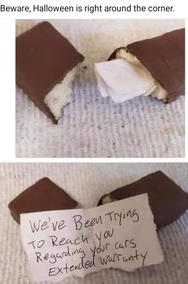 Beware Halloween is right around the corner