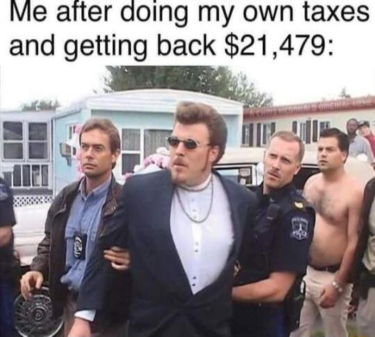 Vie after doing my own taxes and getting back 21479
