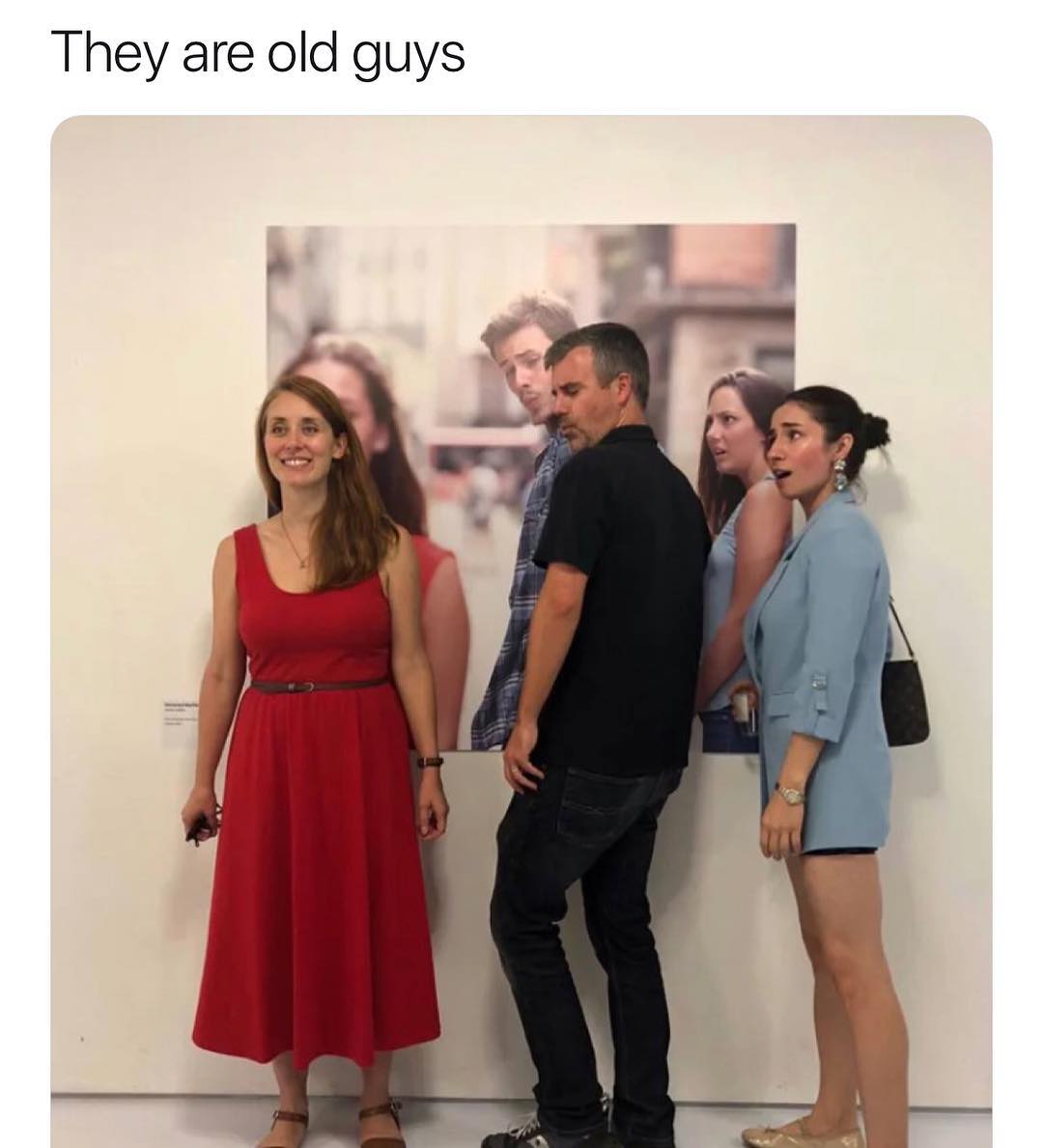 They are old guys