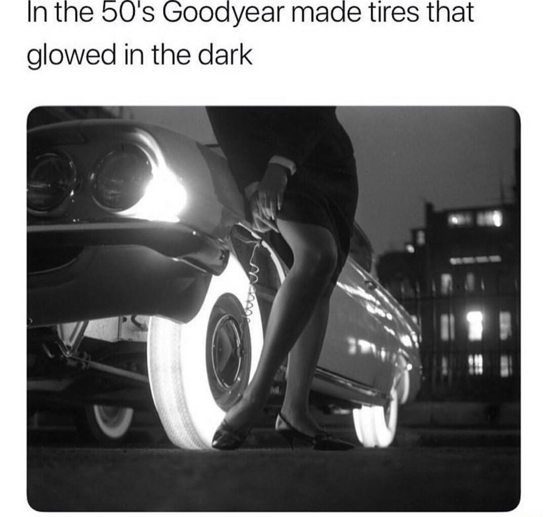 glowed in the dark