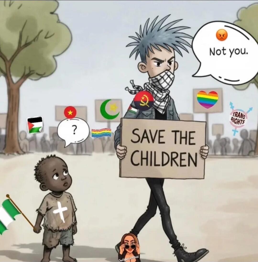 SAVE THE CHILDREN, Not you., ?, TRANS RIGHTS