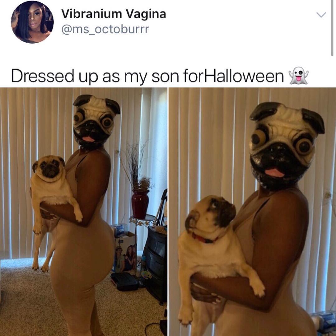 Vibranium Vagina ms_octoburrr Dressed up as my son forHalloween 1