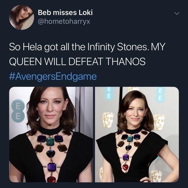Beb misses Loki v SlelaElEYelo I RN il IAS Gl N VN QUEEN WILL DEFEAT THANOS AvengersEndgame