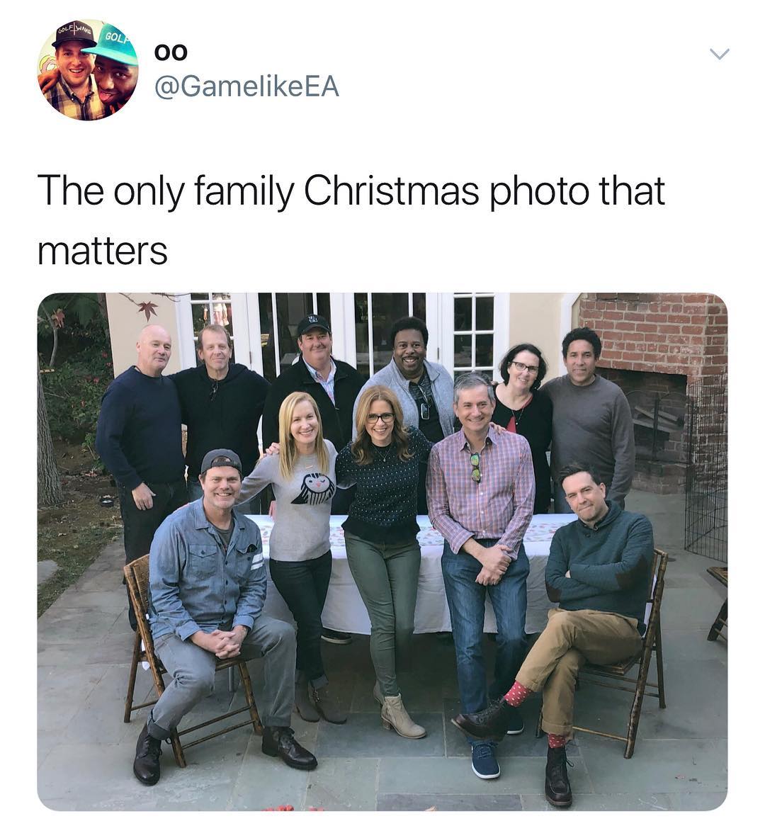 N oo GamelikeEA The only family Christmas photo that matters