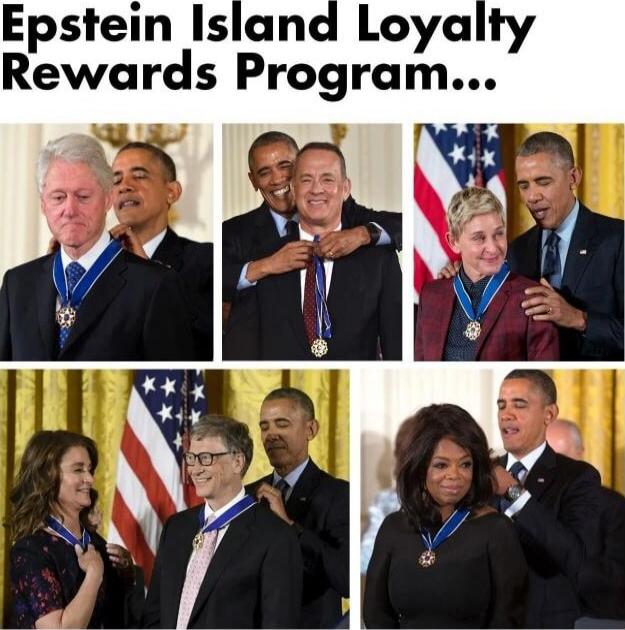 Epstein Island Loyalty Rewards Program...