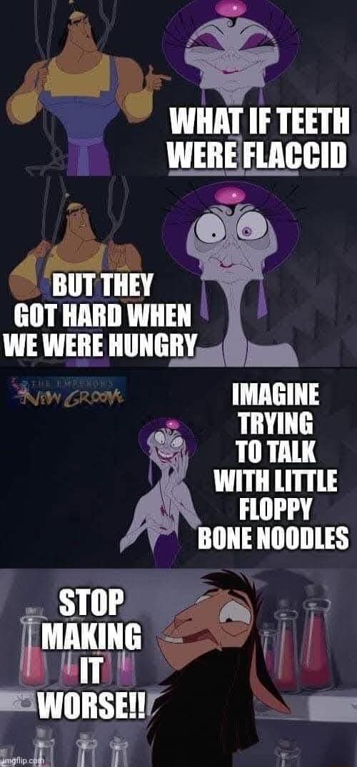 BT THEY GOT HARD WHEN WE WERE HUNGRY o IMAGINE O T0 TALK 2 WITHLITTLE FLOPPY BONENOODLES 9l K frmmua N il T el RSWORSE 1 B R