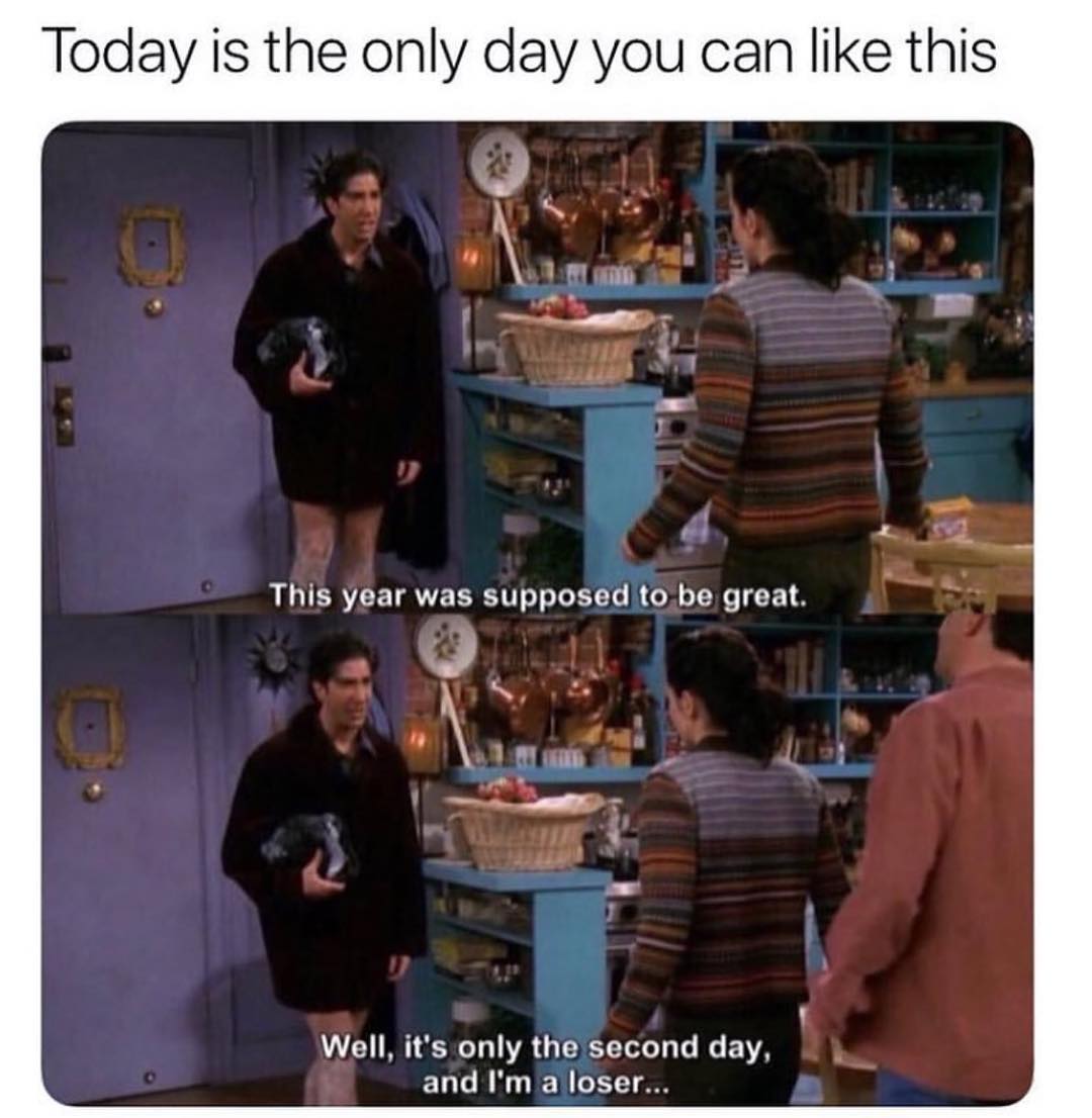 Today is the only day you can like this Well its only the second day and Im aloser