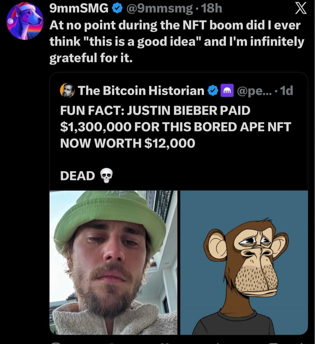 At no point during the NFT boom did I ever think 