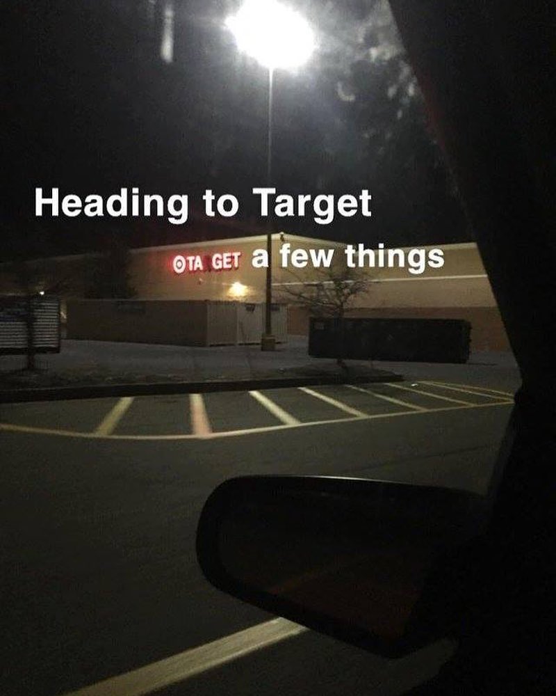 Heading to Target nngs T T
