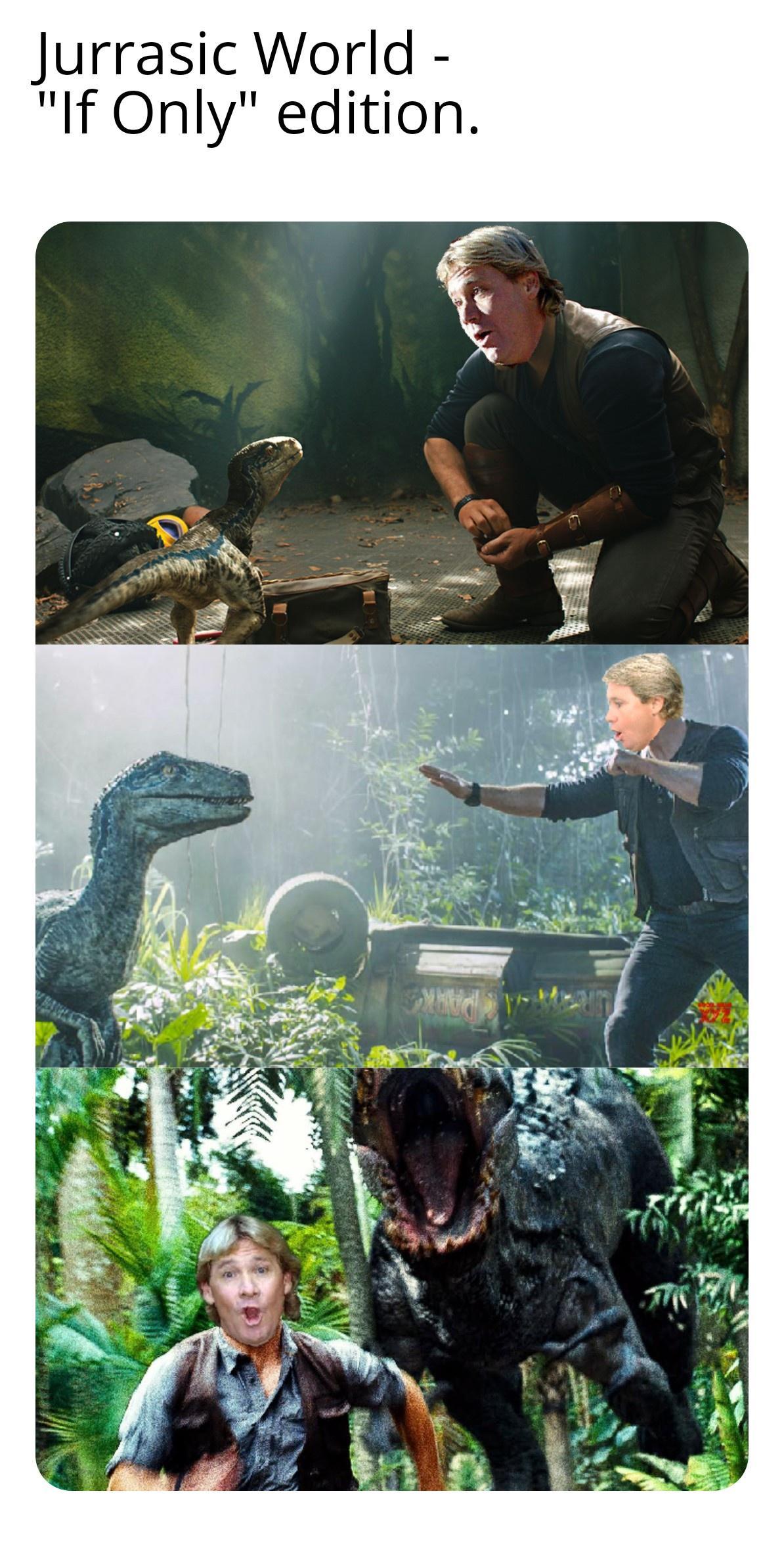 Jurrasic World If Only edition