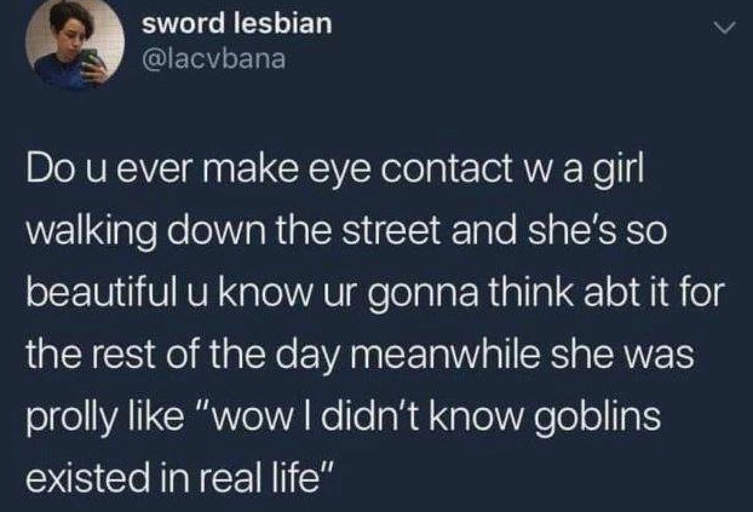 sword lesbian v Y s FlaF Do u ever make eye contact w a girl WELgleRe aRtalsES i CIs 8 glo BRS HST0 CEINUVIRVE gl WAV deTolplat Rialla lo 1 1 e the rest of the day meanwhile she was o1e VAICRRVeA Ko o aRa alelVXe oloaTS DGO CEINNES