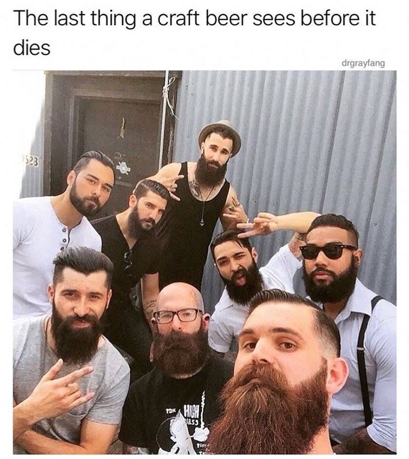 The last thing a craft beer sees before it dies
