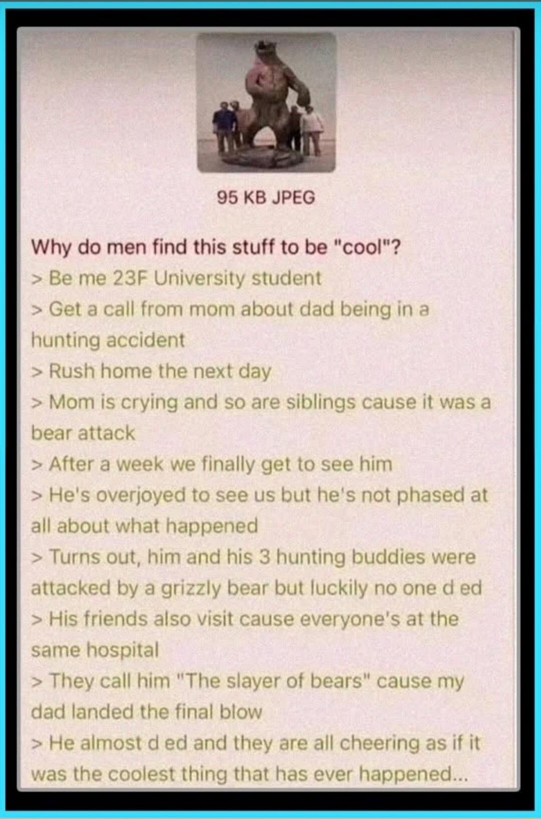 Why do men find this stuff to be 