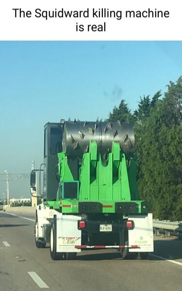 The Squidward killing machine is real