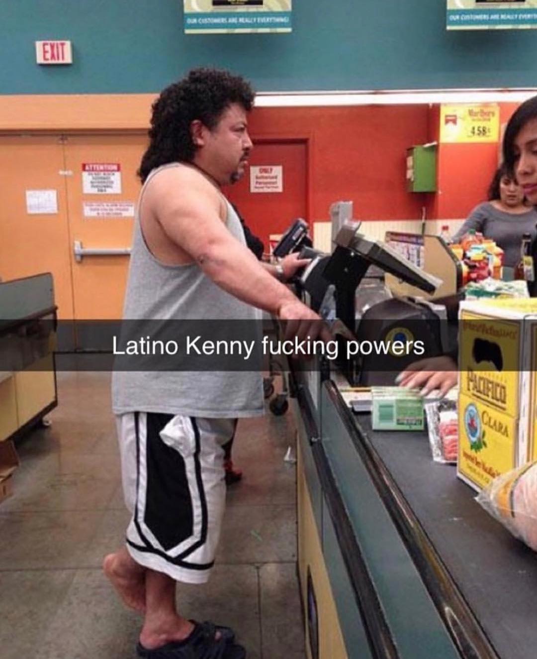 Latino Kenny fucking powers
