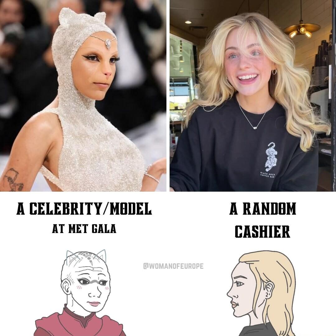 Ai A CELEBRITYMBDEL A RANDEH AT MET GALA CASHIER