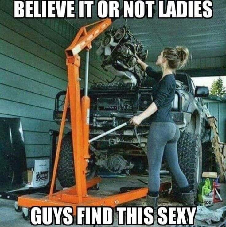 BELIEVE IT OR NOT LADIES GUYS FIND THIS SEXY