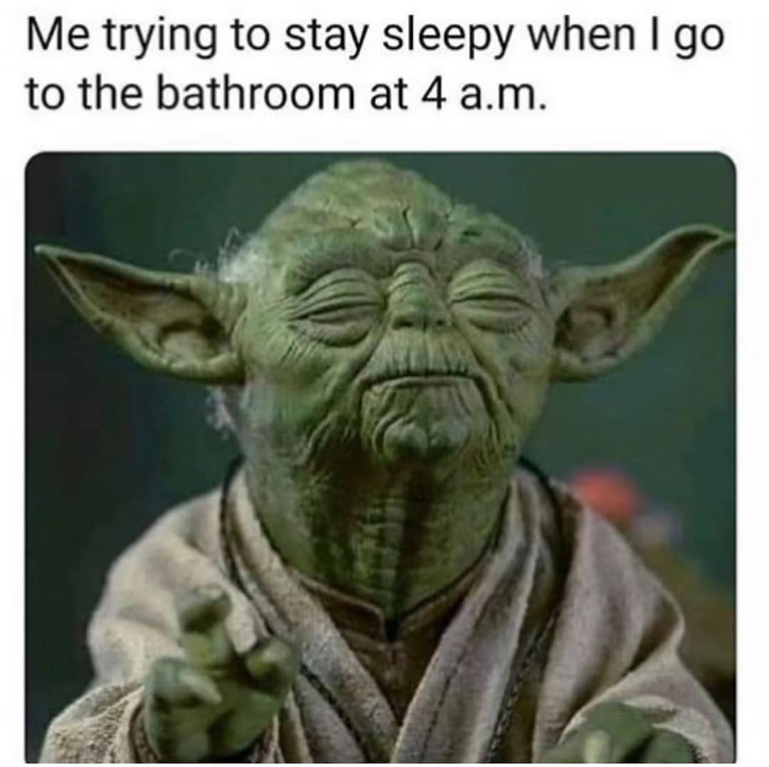 Me trying to stay sleepy when go to the bathroom at 4 am